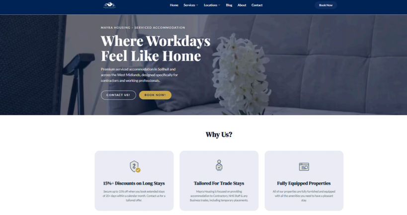 MAYRA HOUSING WEBSITE